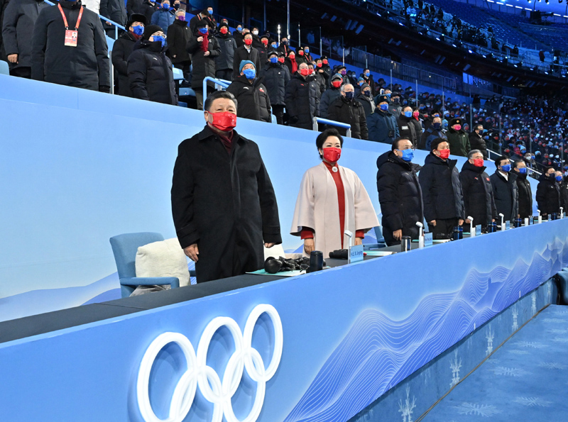 第二十四届冬奥会在北京圆满闭幕