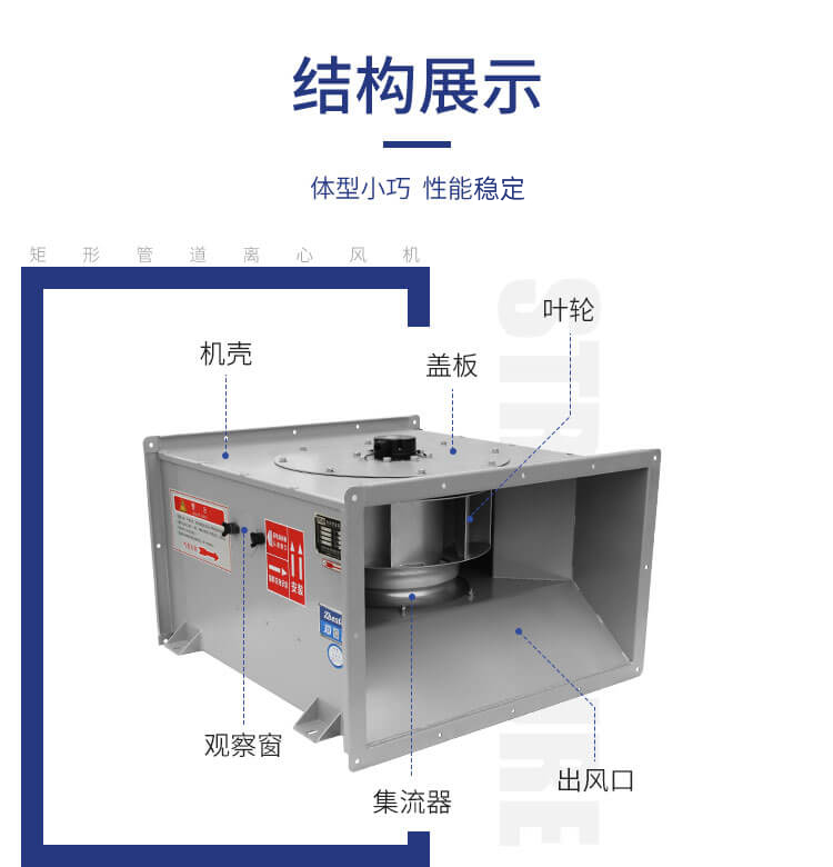 造成变频管道不锈钢风机叶轮不平衡的原因